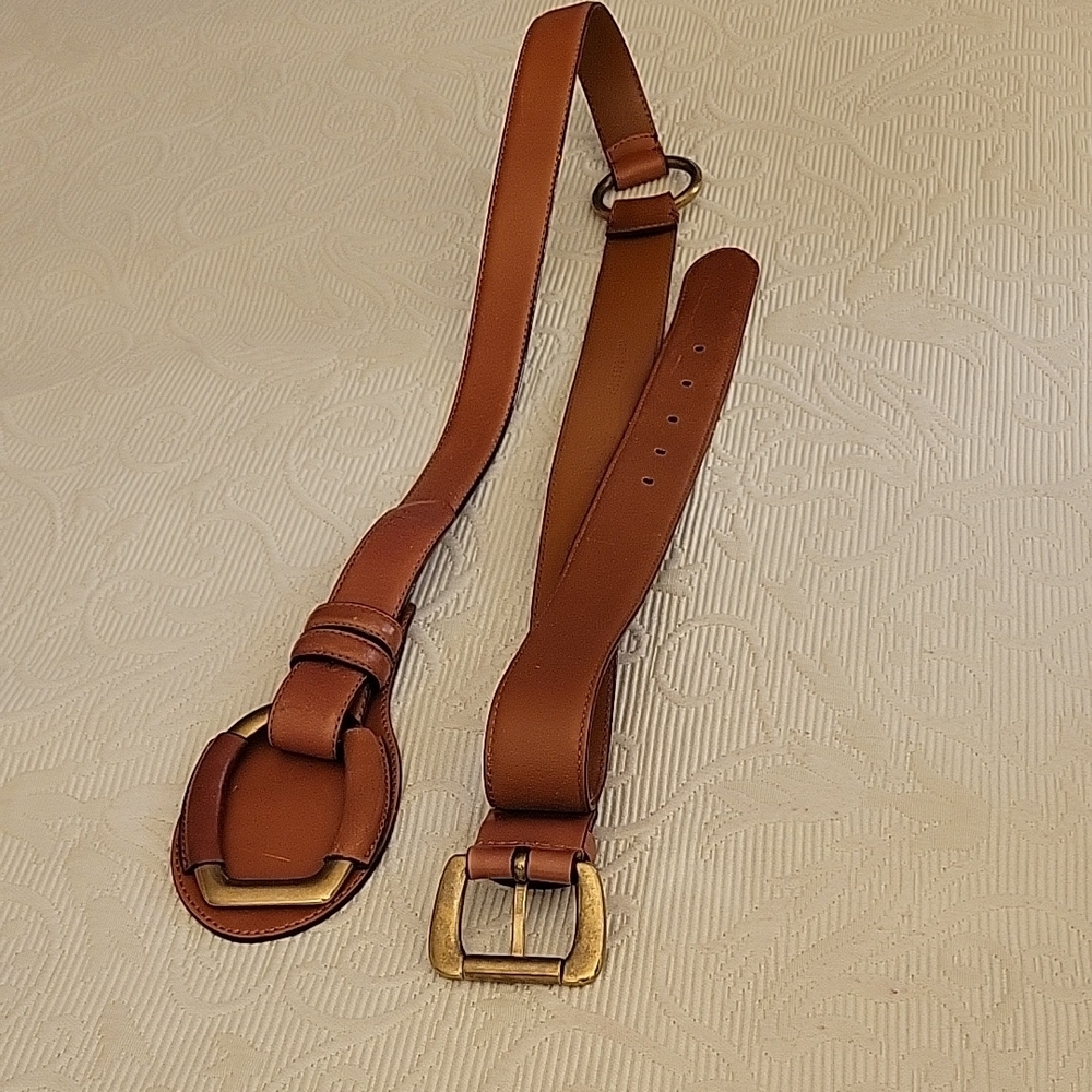 Lauren Ralph Lauren Brown Leather Belt